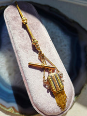 18k Gold Antique Watch Chain Necklace | Indulgems | Antique Revival