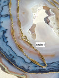 18k Solid Gold Antique Watch Chain Necklaces | Indulgems