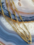 18k Solid Gold Antique Watch Chain Necklaces | Indulgems