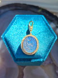 18k Solid Gold Handcarved Owl Intaglio in Labradorite Diamond Pave Pendant |PROSPERITAS |Indulgems |Designs in Real Gold | Talisman Collection