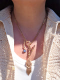 18k Solid Gold French Antique Medley Watch Chain Necklace | Indulgems | Antique Revival