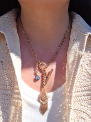 18k Solid Gold French Antique Medley Watch Chain Necklace | Indulgems | Antique Revival