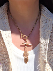 18k Solid Gold French Antique Medley Watch Chain Necklace | Indulgems | Antique Revival