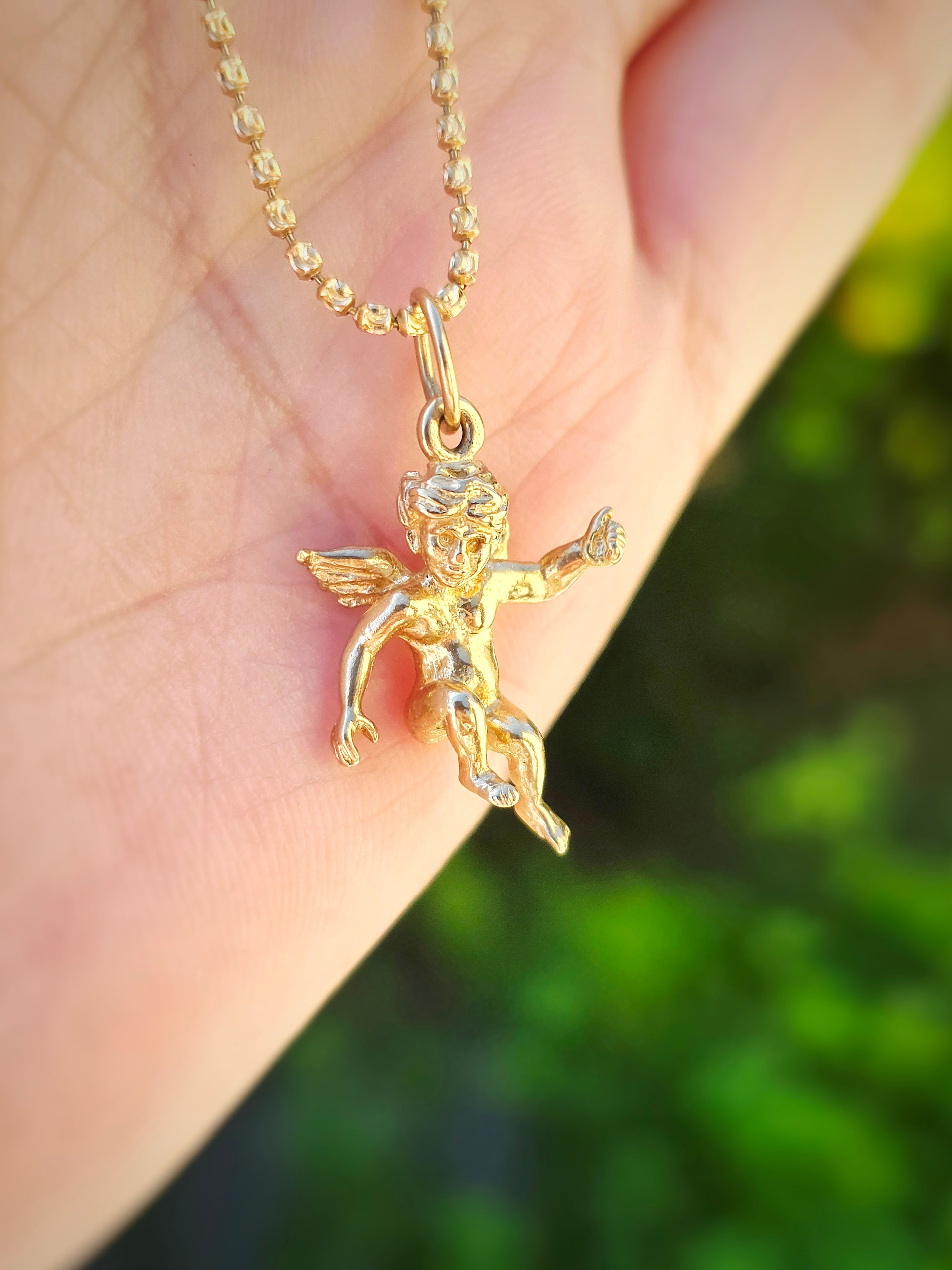 9k Yellow Gold Vintage Antique Charm | Indulgems