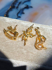 9k Yellow Gold Vintage Antique Charm | Indulgems