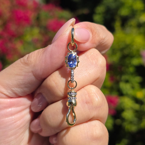 14k Yellow Gold 3 Part Connector | Indulgems
