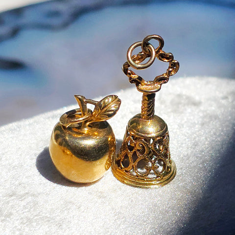 9k Gold Vintage Antique Charm | Indulgems