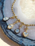18k Yellow Gold 2 Carat Lab-grown Diamond Solitaire Pendant | Indulgems | Belle Époque Collection