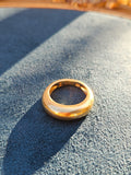 18k Solid Gold Donut Ring Band by Piaget | Indulgems | Antique Vintage Jewelry