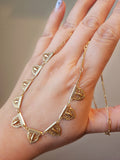 Antique 18K Gold French Filigree Necklace