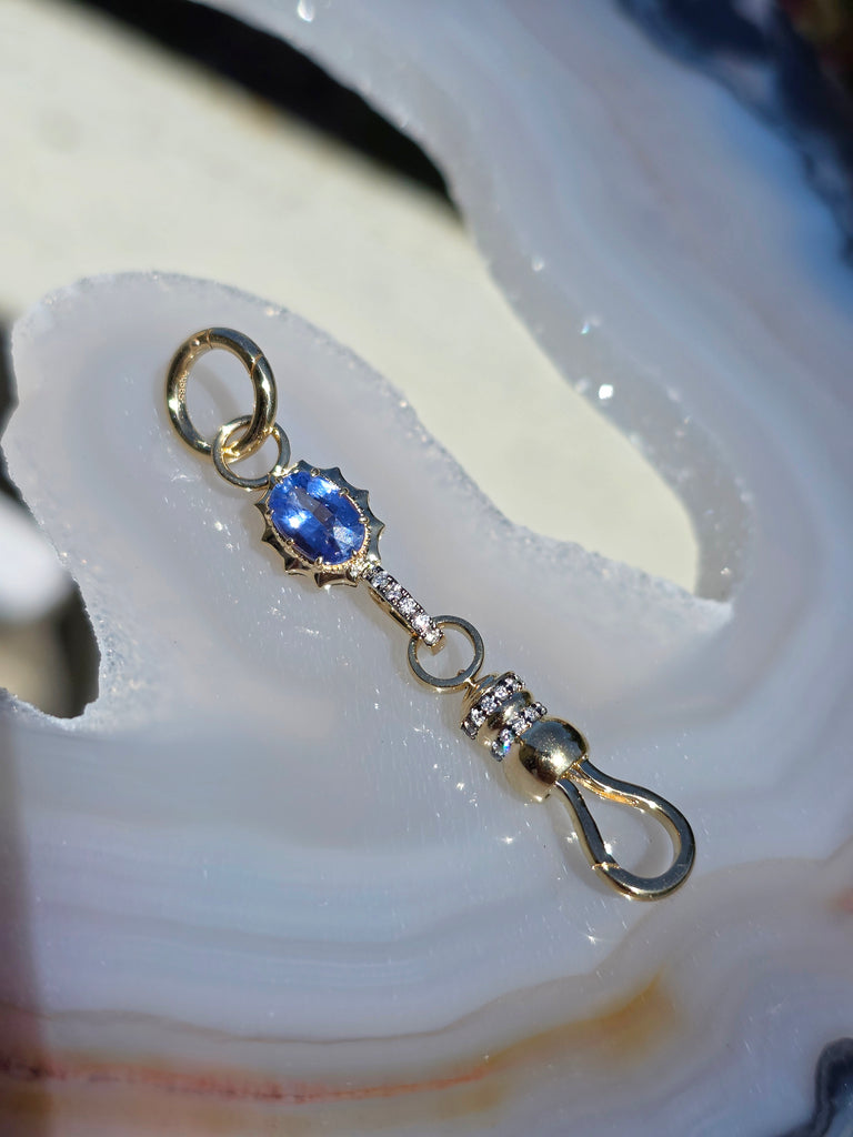 14k Yellow Gold 3 Part Connector | Indulgems