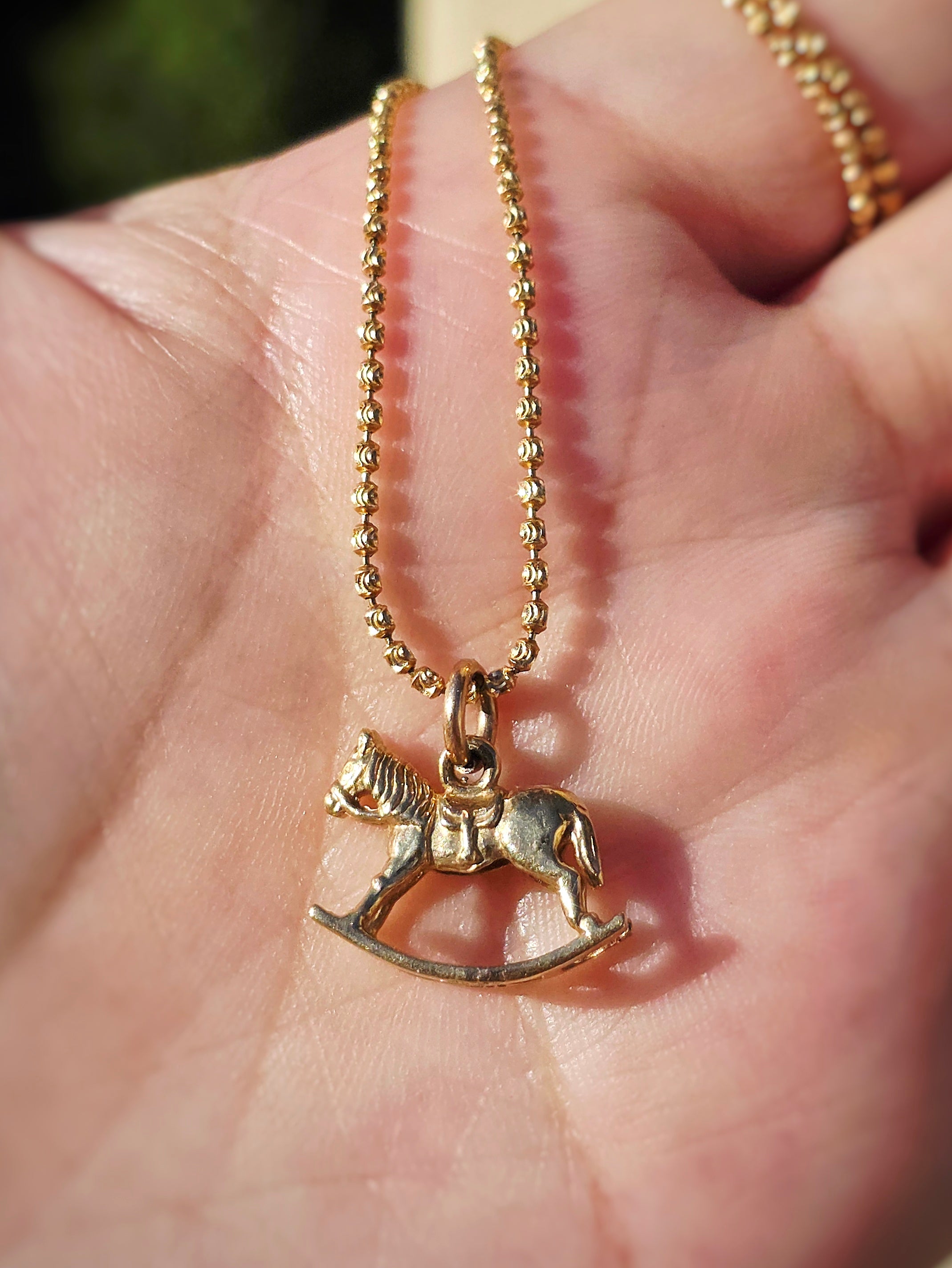 9k Yellow Gold Vintage Antique Charm | Indulgems
