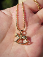 9k Yellow Gold Vintage Antique Charm | Indulgems