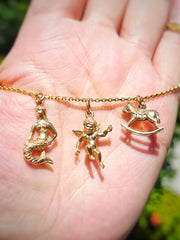 9k Yellow Gold Vintage Antique Charm | Indulgems