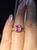 14k Yellow Gold 2.51ct Mahenge Spinel Pink Gemstone Ring Size 7 | Indulgems | Emma
