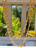 18k Solid Gold French Mariner Chain Necklace | Indulgems