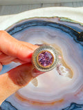 18k Gold & Platinum Star Kunzite Statement Ring | Indulgems | Hanabi Collection