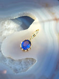 14k Yellow Gold 4.5 Carat Tanzanite Aurora Pendant | Indulgems