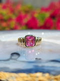 14k Yellow Gold 2.51ct Mahenge Spinel Pink Gemstone Ring Size 7 | Indulgems | Emma