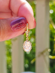 18k Solid Gold 2 Carat Lab-grown Diamond Solitaire Pendant | Indulgems | Belle Époque Collection