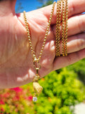 18k Solid Gold Hand Motif Diamond Solitaire Pendant | Indulgems
