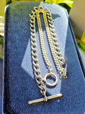 Antique Silver Watch Chain Necklace | Indulgems